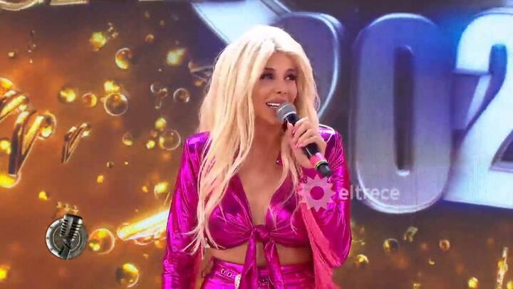 Cantando 2020. Charlotte Caniggia confesó qué le dice a su novio en las discusiones - Fuente: eltrec