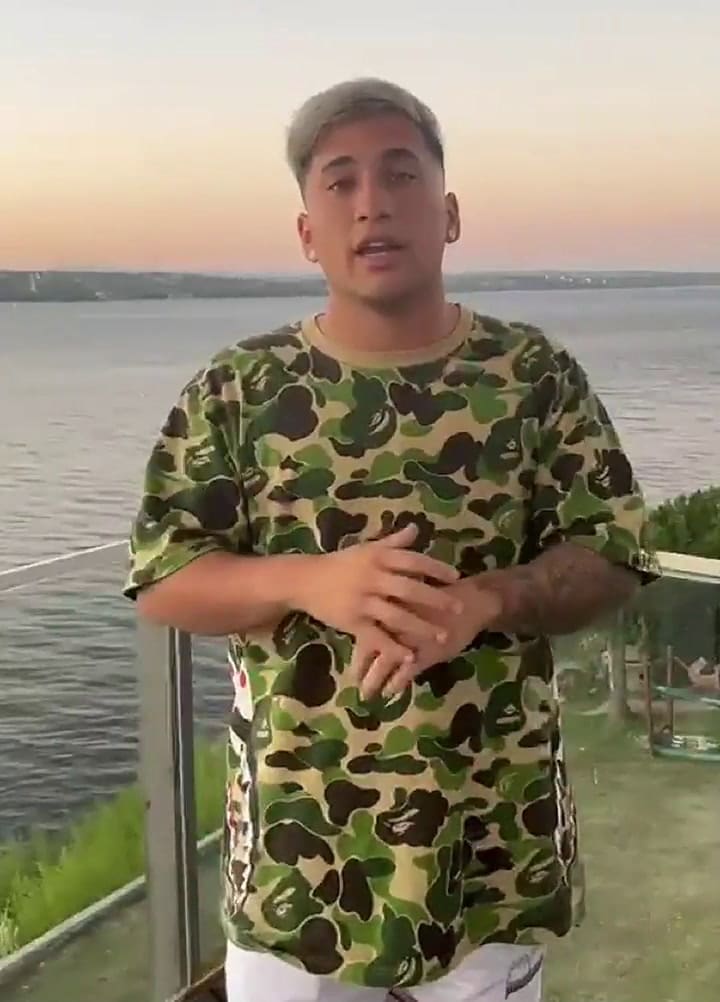 Yao Cabrera defendió a L-Gante a través de un video