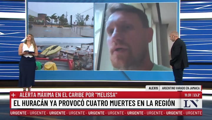 Testimonio del argentino varado en Jamaica