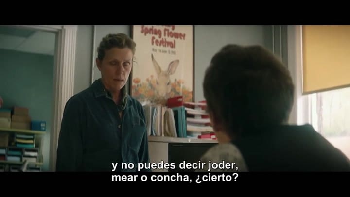 Trailer de Tres anuncios para un crimen, Missouri