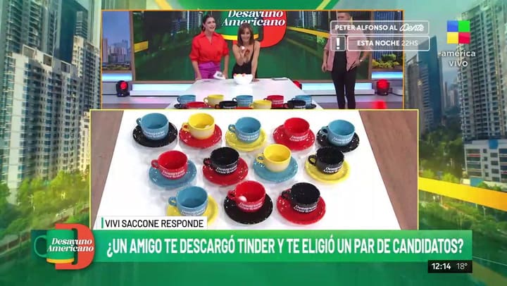 Viviana Saccone recordó cuando Diego Ramos le descargó Tinder