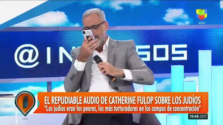 La conversación entre Fulop y Rial tras los dichos de la venezolana - Fuente: América TV