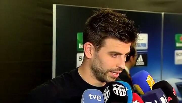 La frase de Piqué: 'Hoy se va a hacer mucho el amor'