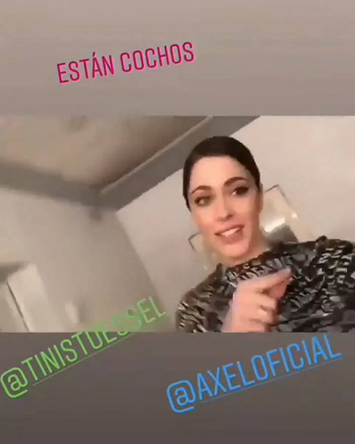 Luego de la polémica en las redes sociales, Tini Stoessel grabó un video para los hijos de Axel