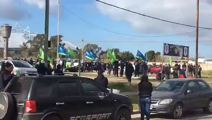 Protesta de la policia bonaerense