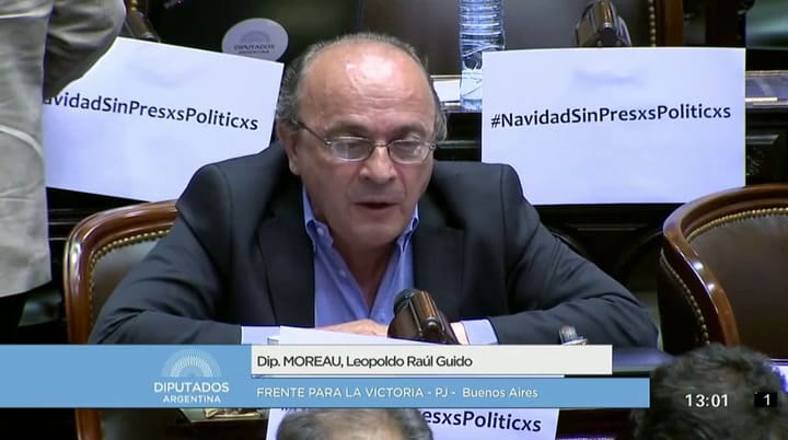 Leopoldo Moreau: 'Bazán ha sido víctima del grupo donde trabaja, que proclamó el periodismo de guerr