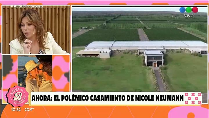 Los motivos por los cuales Indiana Cubero finalmente no asistio a la boda de Nicole Neumann