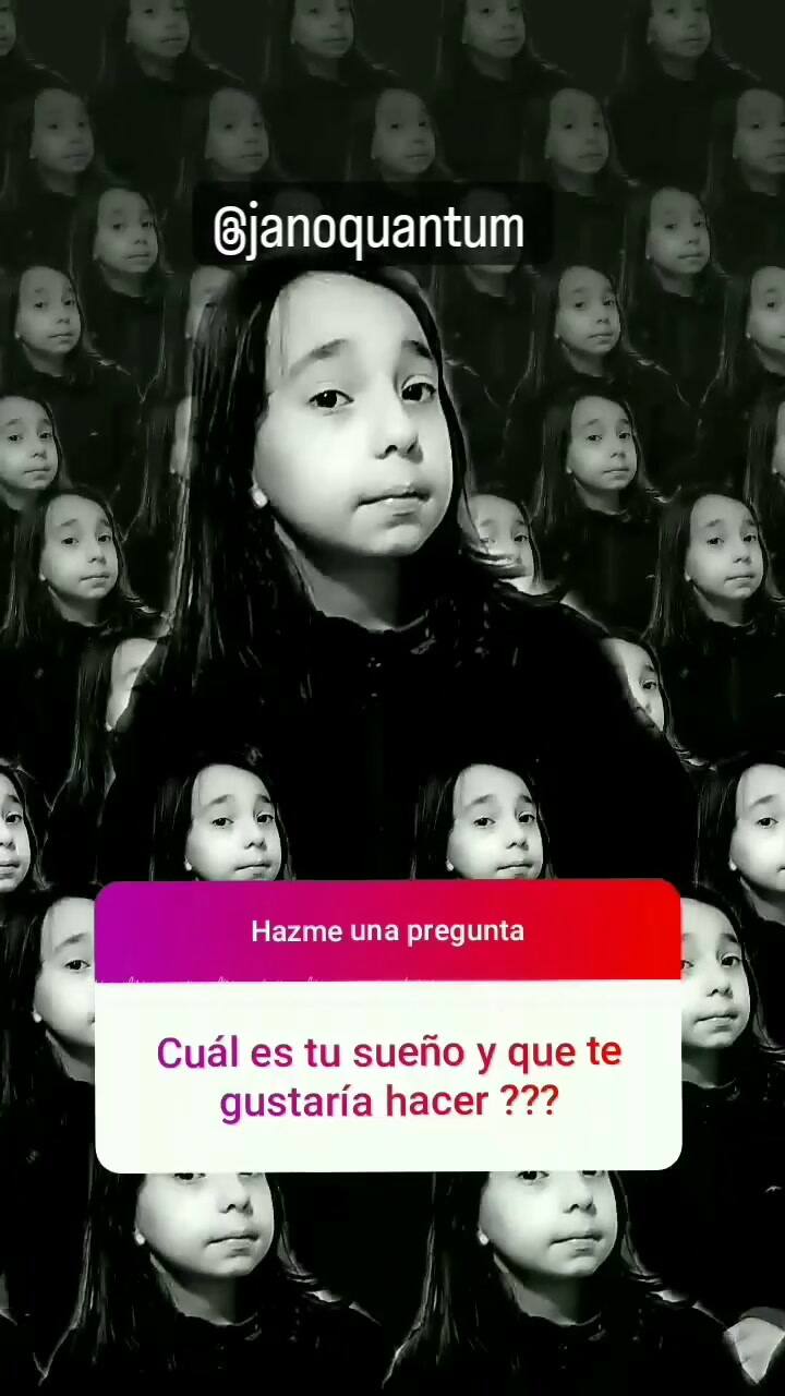 Jano explica qué quiere ser cuando sea grande