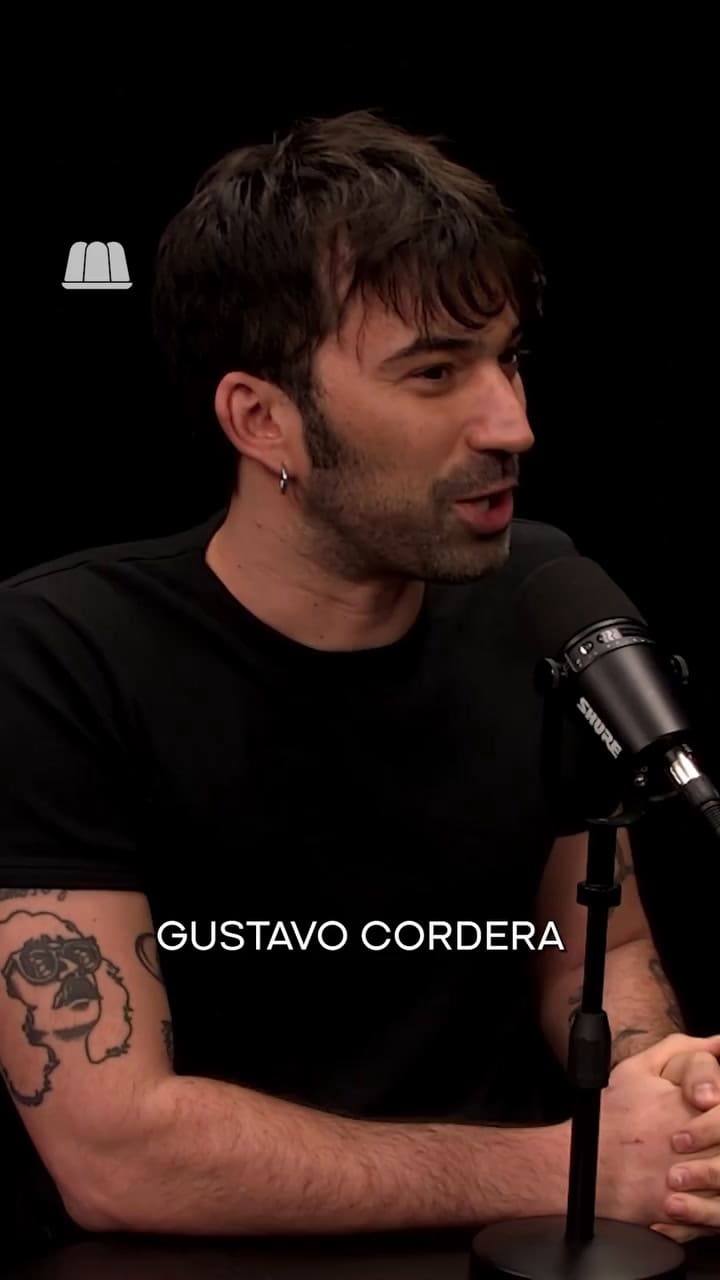 La promoción de la entrevista de Pedro Rosemblat a Gustavo Cordera