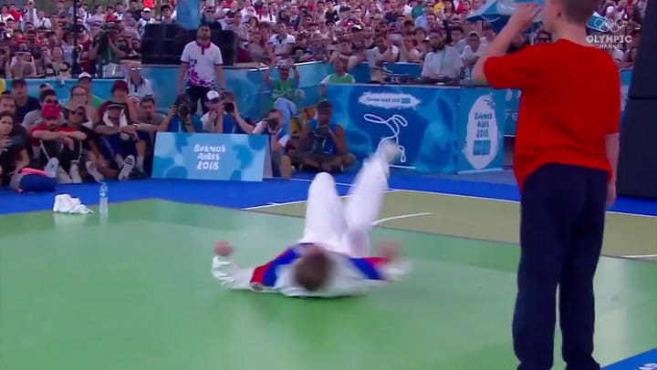 El ruso Bumblebee ganó la medalla de oro en breaking - Fuente: Olympic Channel