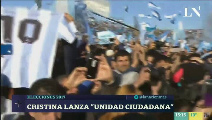 Discurso de Cristina Kirchner en el lanzamiento de Unión Ciudadana