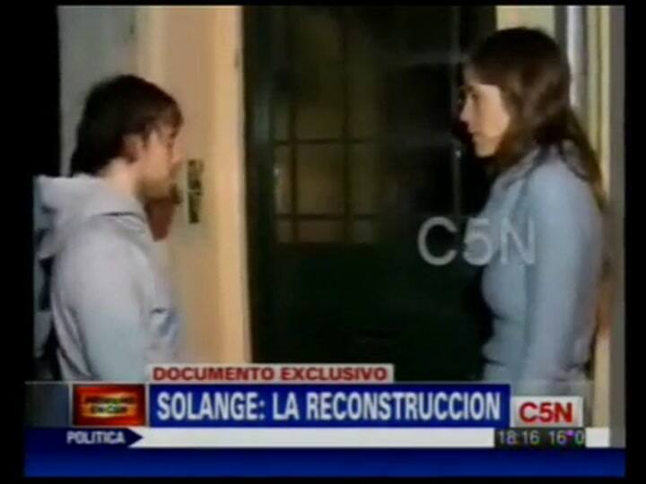 La escena del crimen de Solange (C5N)