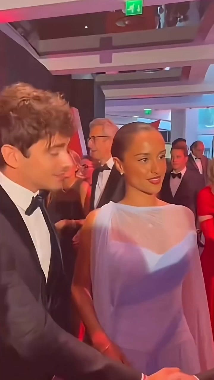 La historia de amor entre Charles Leclerc y Alexandra Saint Mleux