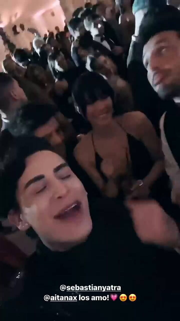 Yatra y Aitana bailan juntos en el casamiento de Lele Pons