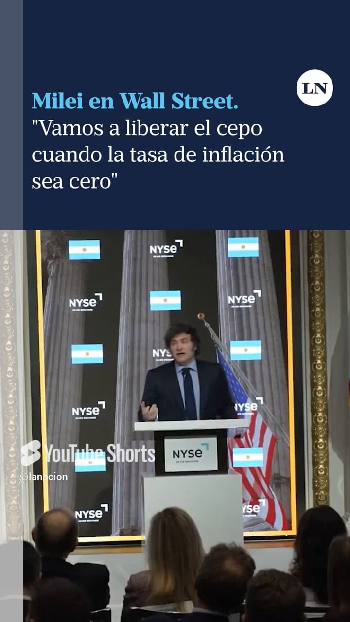 Milei En Nueva York Anticipó Que Abrirá El Cepo Sin Problemas