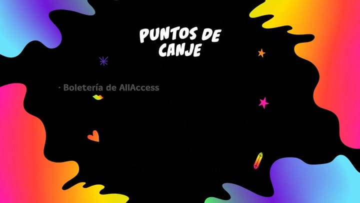 Canje de pulseras Lollapalooza