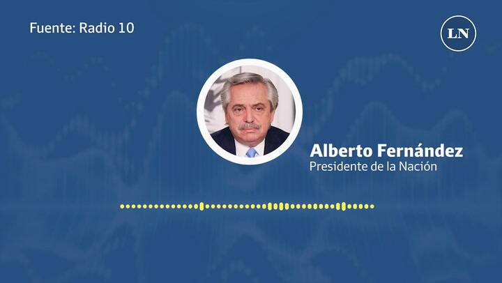 Alberto Fernández, sobre la carne