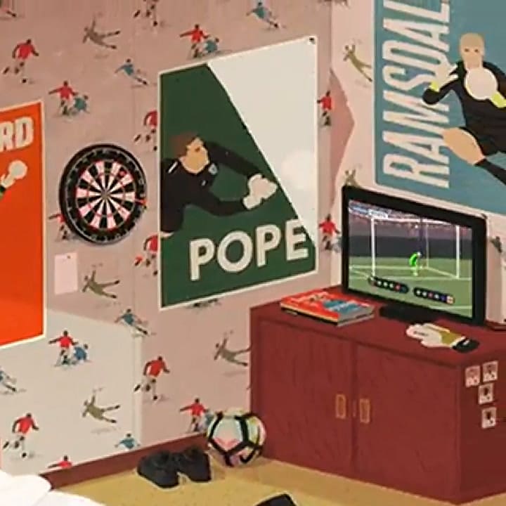 La original presentación de la lista de Inglaterra