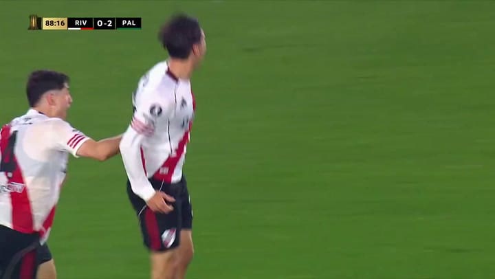 El gol de Lucas Martínez Quarta para el descuento de River