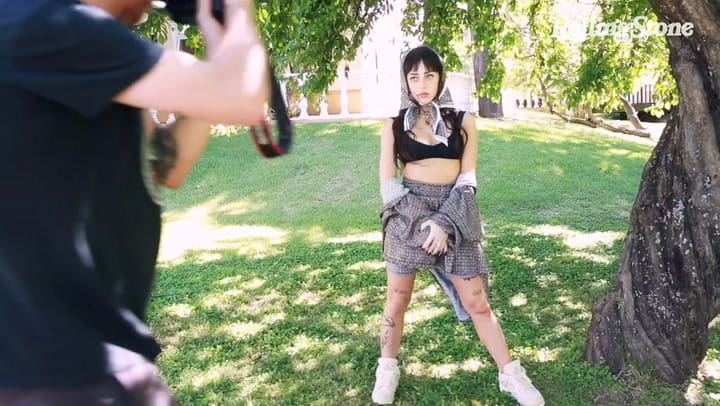 Nicki Nicole en la tapa de la Rolling Stone