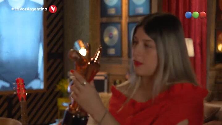 Antonella Domínguez, participante de La Voz Argentina 2021 - Fuente: Telefe