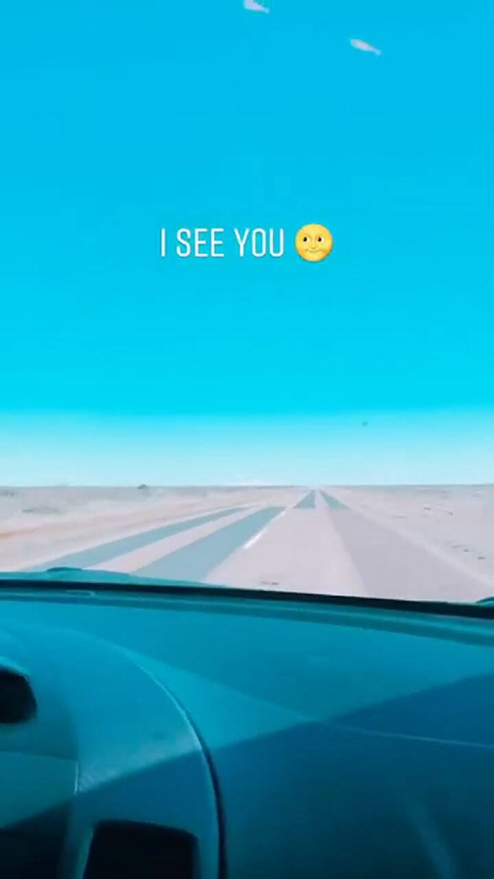 Bárbara Pérez camino a San Martín de los Andes