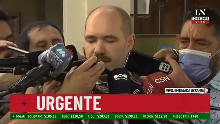 El encargado de negocios de Ucrania en Argentina: “No estamos conformes con la respuesta argentina'