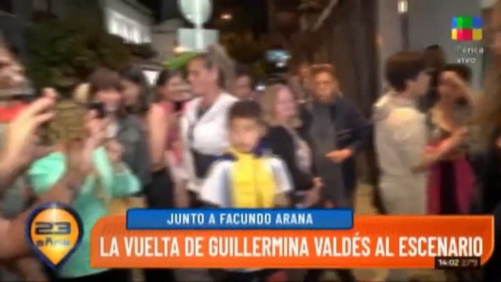 Guillermina Valdés habló de su vínculo actual con Tinelli