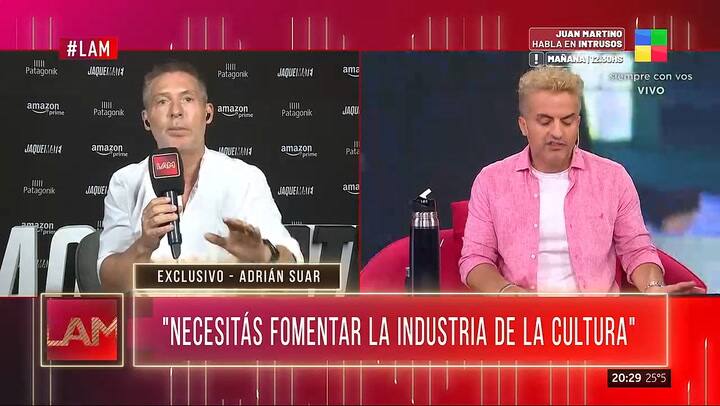Adrian Suar critico al Gobierno por el desfinanciamiento en cultura