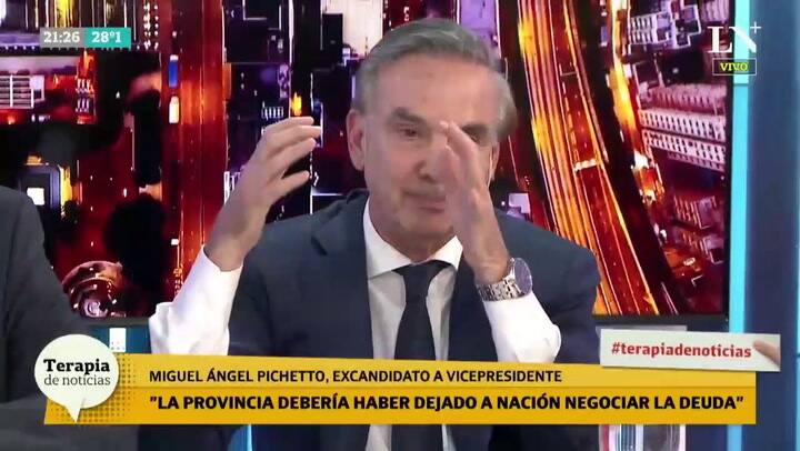 Pichetto: 'A mi no me van a correr con el INADI'