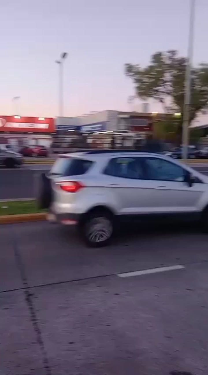 El accidente sobre Costanera