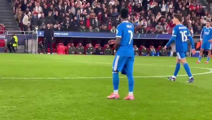 El video con el que Benfica defendió a Prestianni