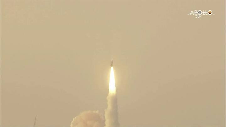 NASA prueba sistema de interrupción de lanzamiento para cápsula lunar. Fuente: AFP