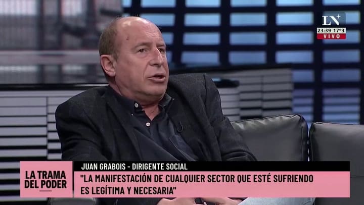 Juan Grabois: “No conozco ningún dirigente social rico”
