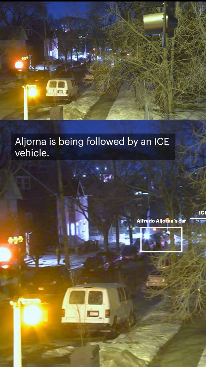 El video que muestra el enfrentamiento de un agente de ICE contra venezolanos