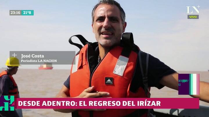 El regreso del Irízar tras su primera campaña antártica