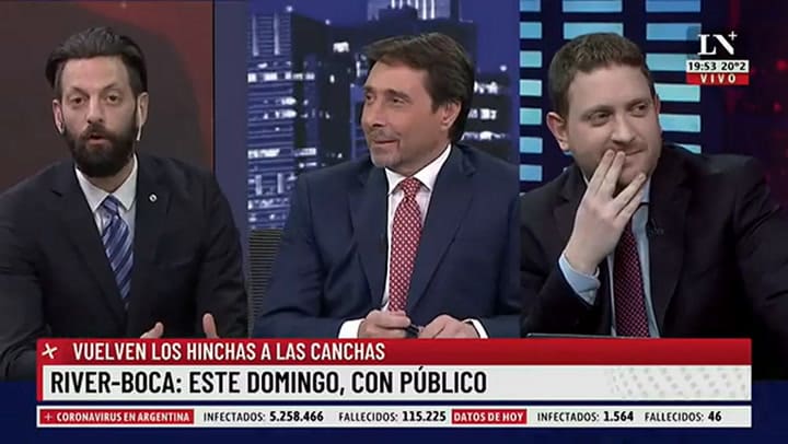 La chicana de Rifle a Feinmann y la apuesta con Viale de cara al superclásico