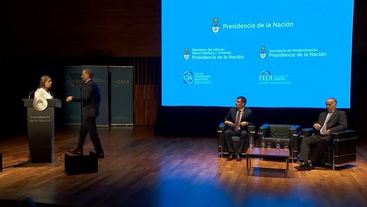 Mauricio Macri presentó el sistema de Boleto Inmobiliario Electrónico - Fuente: Casa Rosada