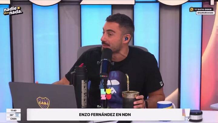 Enzo contó como se enteró que fue convocado al mundial