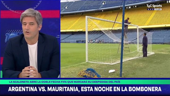 Ariel Senosiain sobre la transmisión de la Selección