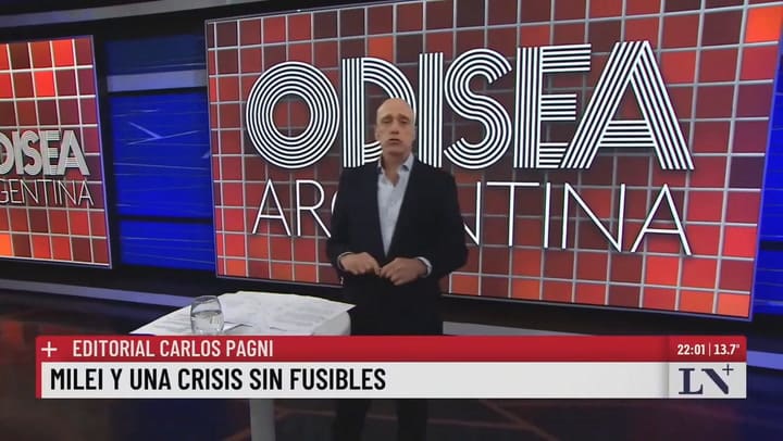 Milei y una crisis sin fusibles: el editorial de Carlos Pagni en Odisea Argentina