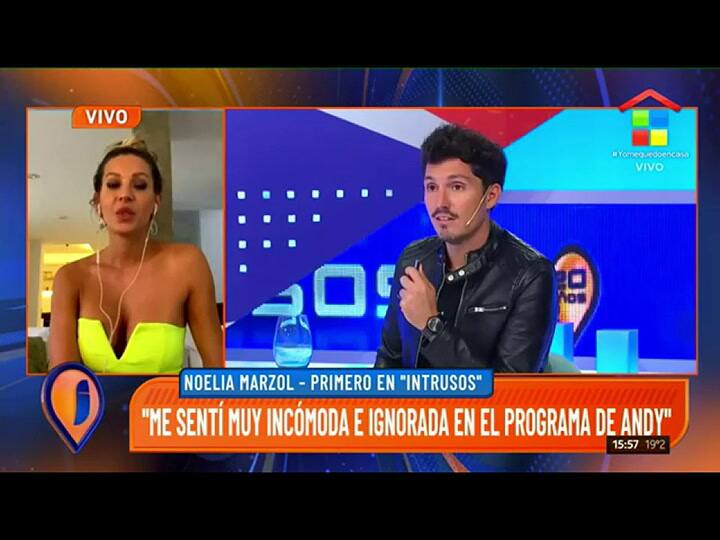Noelia Marzol contó que Andy Kusnetzoff le pidió disculpas por lo que pasó en PH - Fuente:América TV