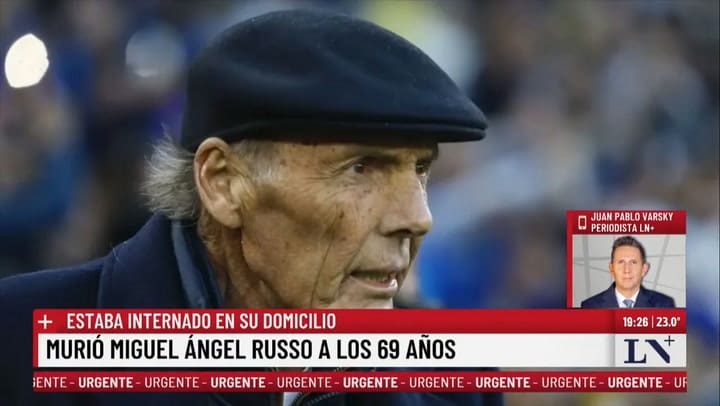 Murió Miguel Ángel Russo a los 69 años: estaba internado en su domicilio