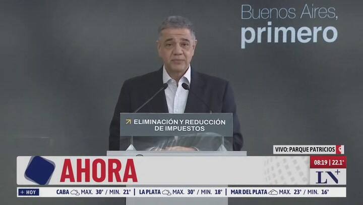 Anuncios de Jorge Macri: medidas para jubilados, comerciantes y monotributistas