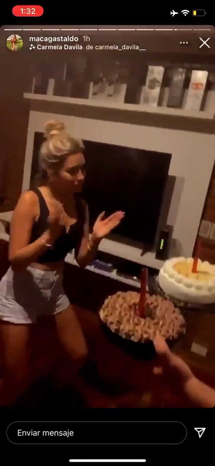 El video de Sebastián Villa bailando en un cumpleaños a horas de la eliminación de Boca - Fuente: TW