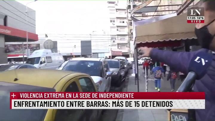 Salimos todos corriendo', el testimonio de una mujer testigo del tiroteo en Independiente