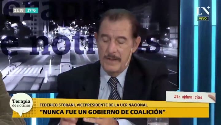 Federico Storani: 'Resulta atractiva la propuesta de Lavagna'