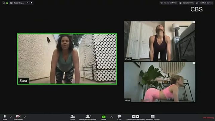 Episodio All Rise filmado con Zoom