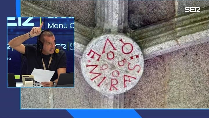 La guía del monasterio habló de la frase de Lionel Messi (Video: Twitter @ellarguero)