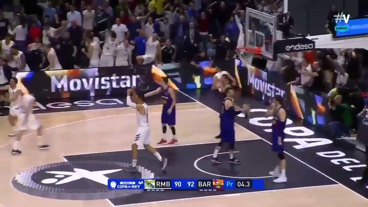 La falta de Randolph sobre Singleton - Fuente: Movistar+